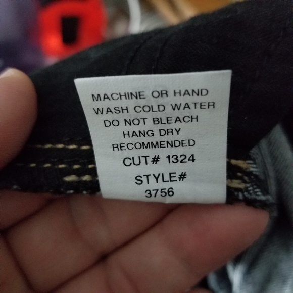 DAVID KAHN | flare leg dark wash jeans - Picture 9 of 9